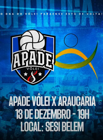 APADE Vôlei x Araucária