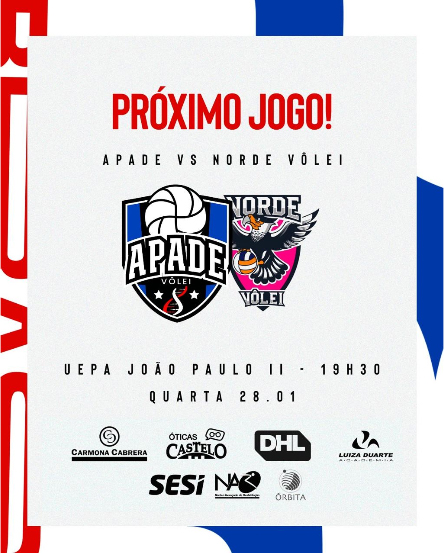 APADE Vôlei x Norde Vôlei