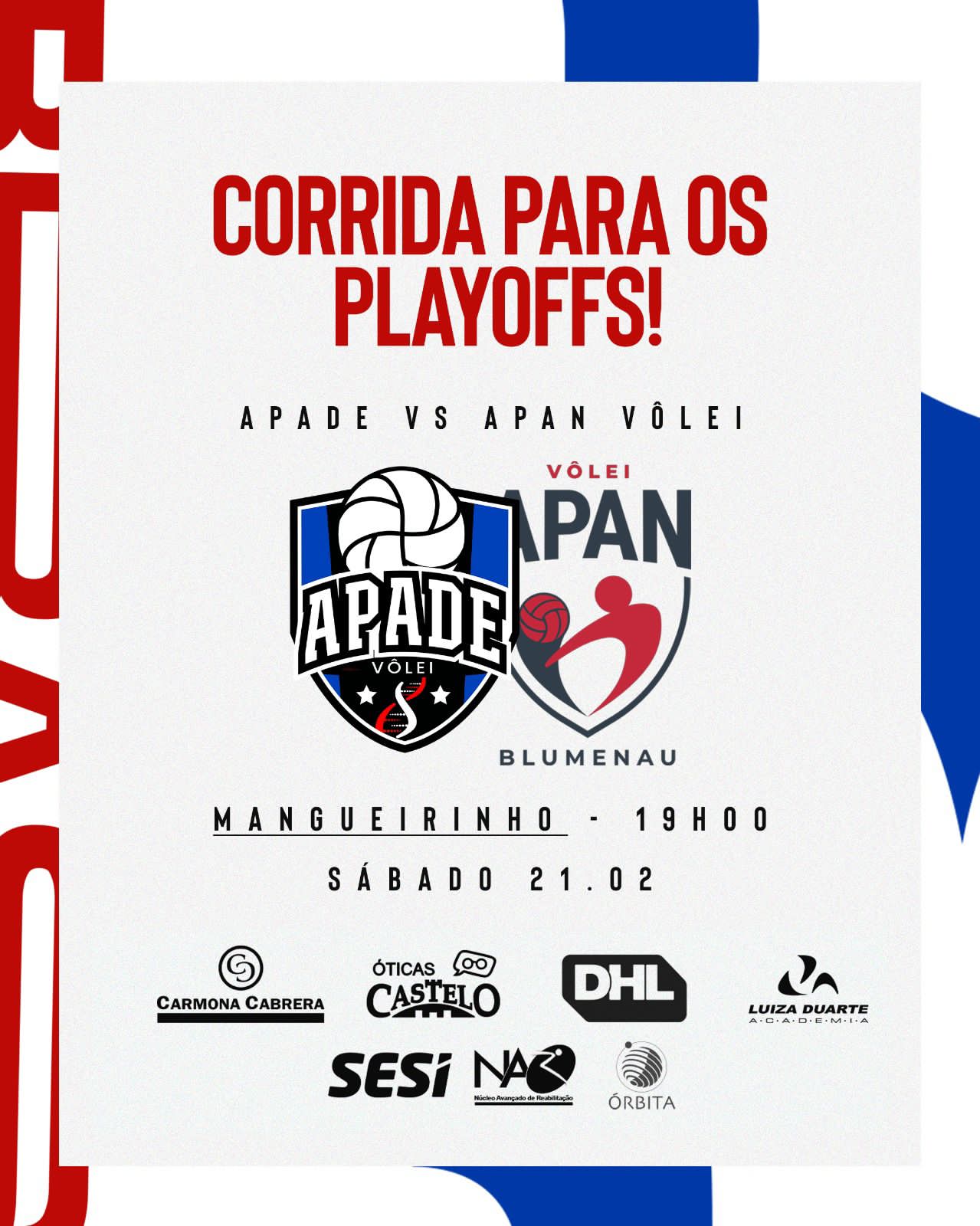 APADE Vôlei x Apan Rollon