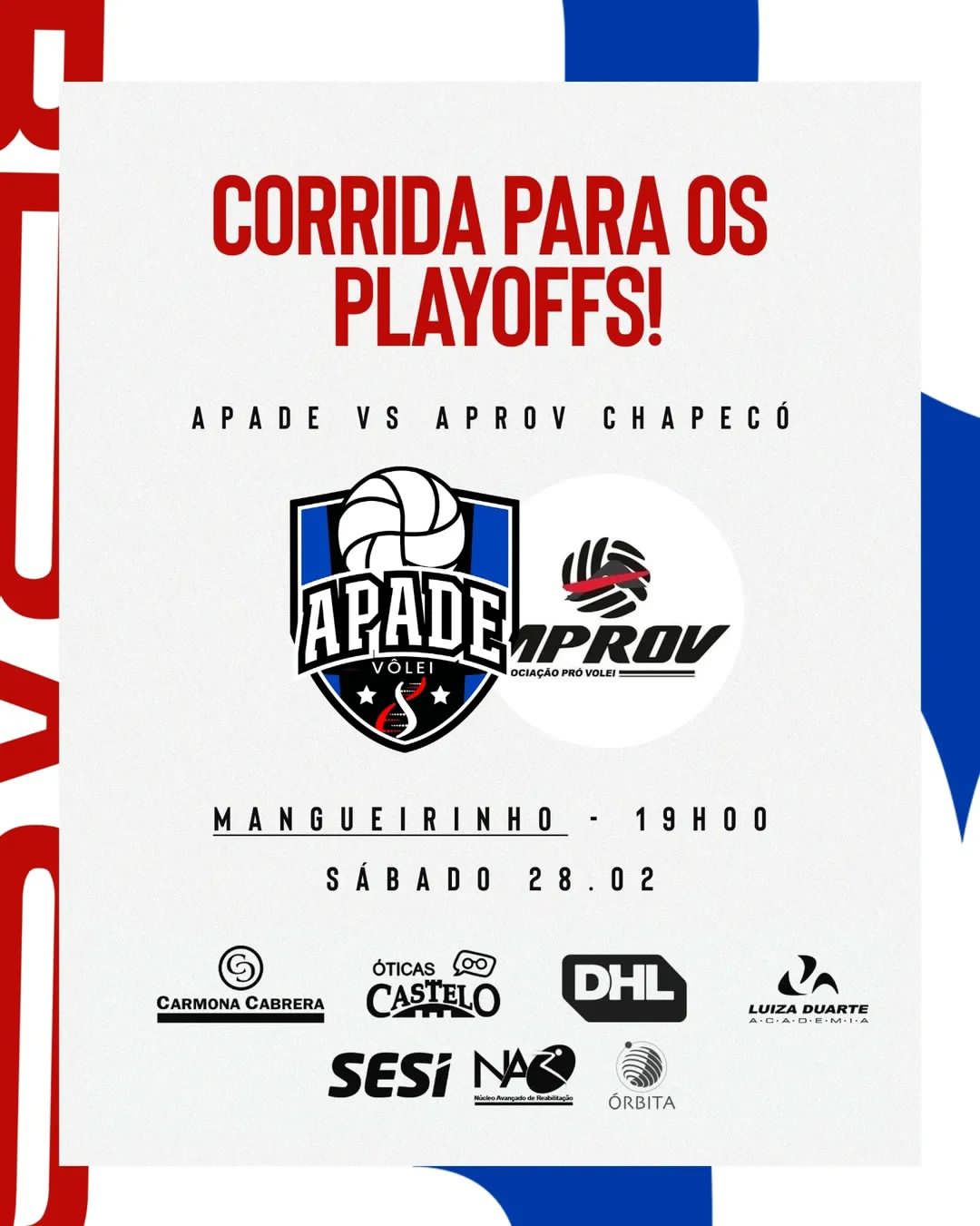 APADE Vôlei x Chapeco